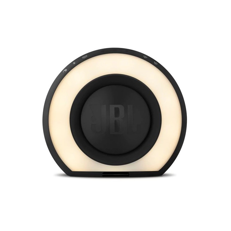 Radio Réveil JBL Horizon2 - Bluetooth, DAB+/FM - Veilleuse Ambiance - Double Alarme - Noir