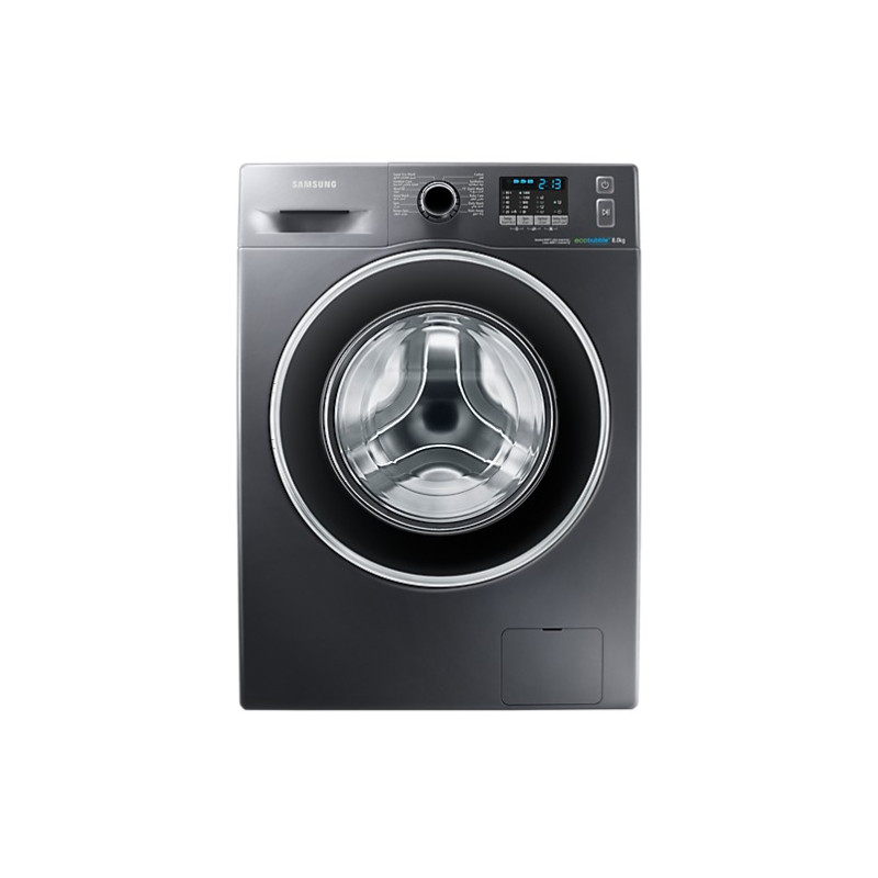 LAVE LINGE SAMSUNG ECOBUBBLE 8 KG SILVER INVERTER - Dhaoui électroménager