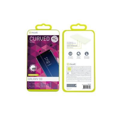 Film muvit, Curved, Verre Trempé galaxy S9