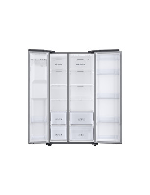 refrigerateur-side-by-side-rs68-silver-samsung-tunisie-prix