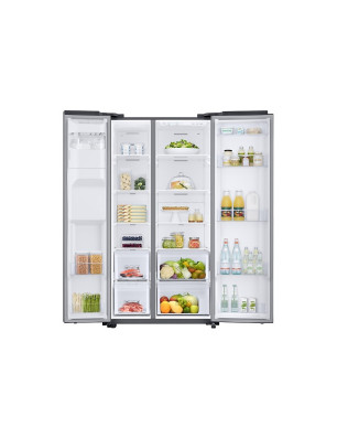 refrigerateur-side-by-side-rs68-silver-samsung-tunisie-prix
