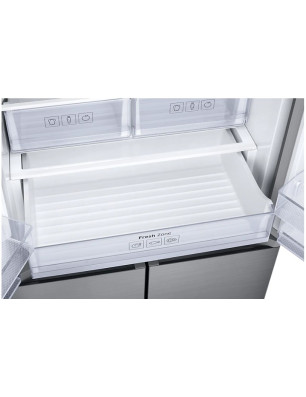 refrigerateur-side-by-side-rf50-silver-samsung-tunisie-prix