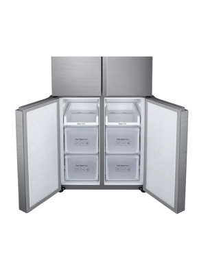 refrigerateur-side-by-side-rf50-silver-samsung-tunisie-prix