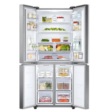 refrigerateur-side-by-side-rf50-silver-samsung-tunisie-prix