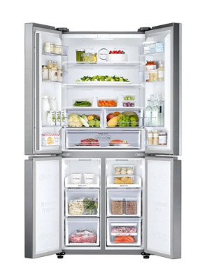 refrigerateur-side-by-side-rf50-silver-samsung-tunisie-prix