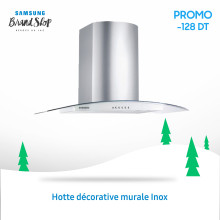 Hotte décorative murale Inox