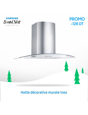 Hotte décorative murale Inox