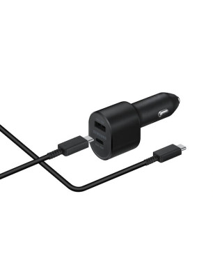 Chargeur voiture rapide : double port USB