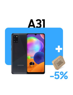 Galaxy A31 + JBL Go 2