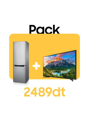 Pack Réfrigérateur RT37 + 32" HD Flat TV N5300