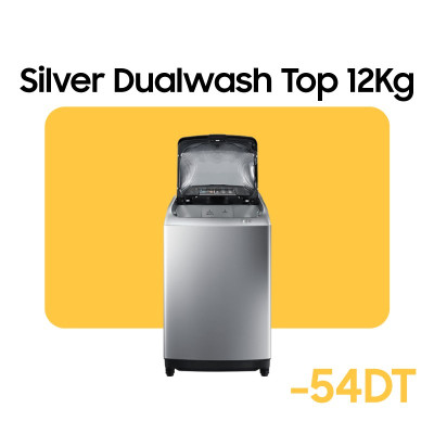 Machine à laver Activ Dualwash Top Load Washer 12Kg