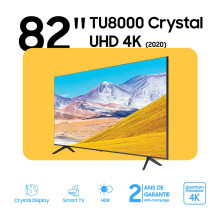  82" TU8000 Crystal UHD 4K Smart TV (2020)