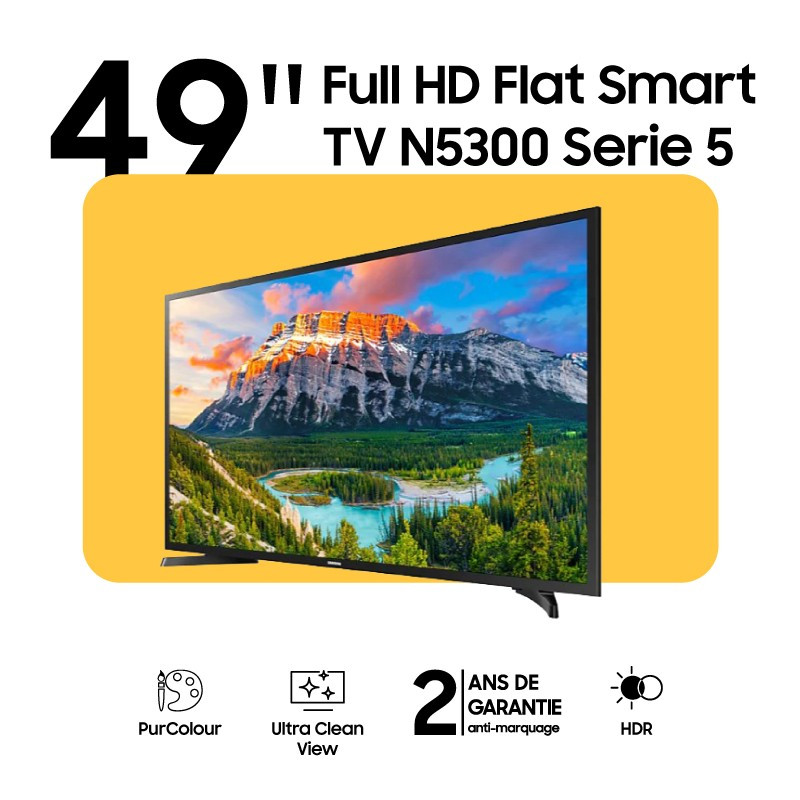 43" Full HD Flat TV K5300 Series 5 43" Full HD Flat TV K5300 Series 5