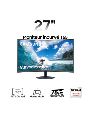 Moniteur 27" Curved T55