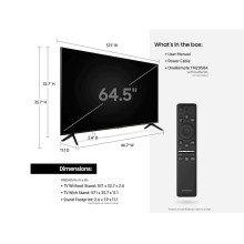 65" TU8000 Crystal UHD 4K Smart TV (2020)