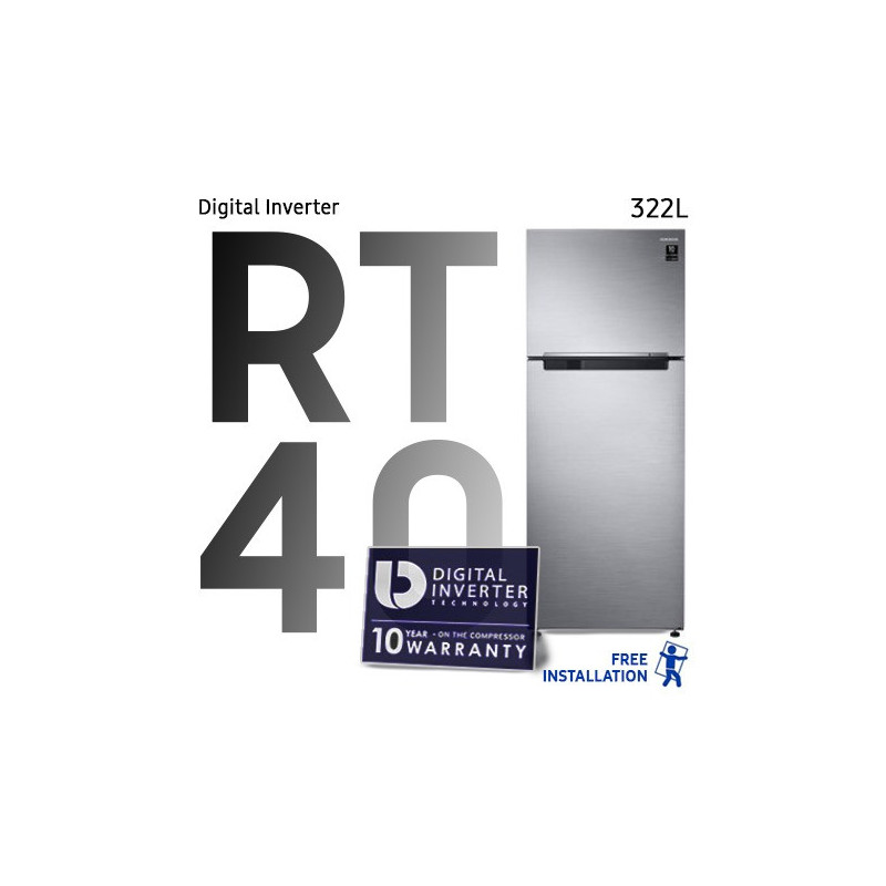 Réfrigérateur Samsung RT40 Mono Cooling  Silver