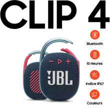 Enceinte portable JBL Clip 4 Noir