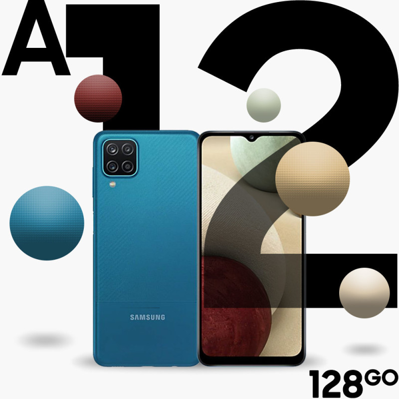 Galaxy A12 128 Go Couleur Bleu