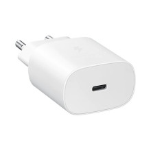 25W Chargeur Secteur Blanc Original Adaptateur Charge Rapide + Origine  Câble Cordon USB-C vers Type-C Pour Samsung Galaxy A23 / A23 5g / A33 / A53  / A24 / A34 / A54