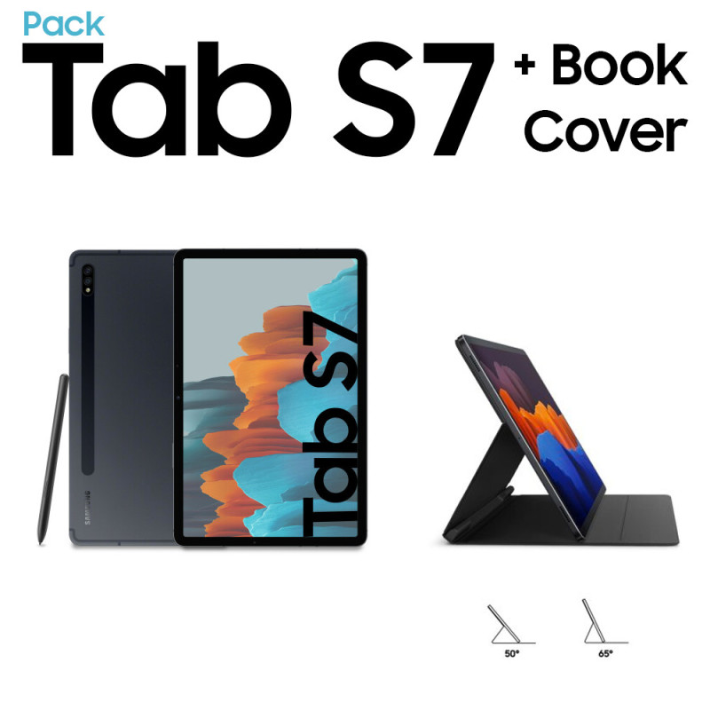 Galaxy Tab S7 + Galaxy Tab S7 Book Cover