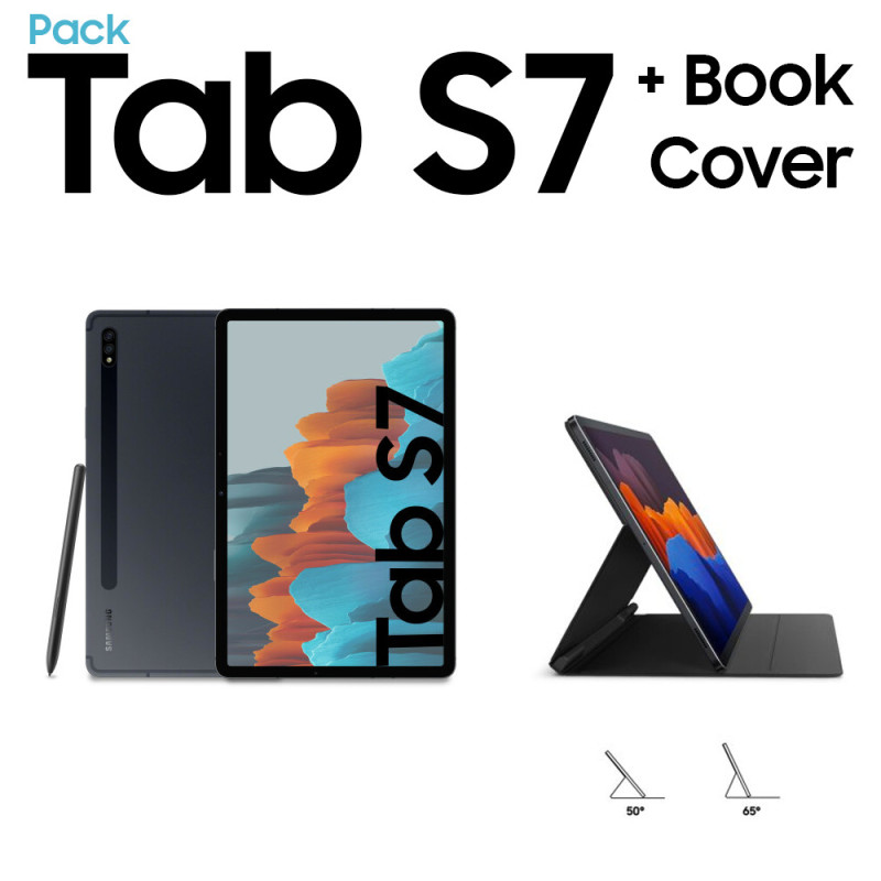 Galaxy Tab S7 + Galaxy Tab S7 Book Cover Galaxy Tab S7 + Galaxy Tab S7 Book Cover
