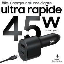 Chargeur Voiture: Vente Chargeur Allume Cigare Pour Smartphone