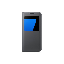Etui S View Noir pour Galaxy S7 edge