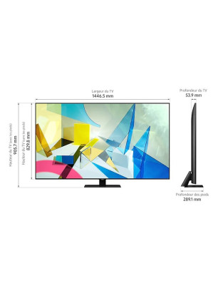 TV Samsung 65" QLED 65Q80T SERIE 8