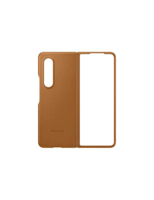 Coque en cuir Galaxy ZFold 3