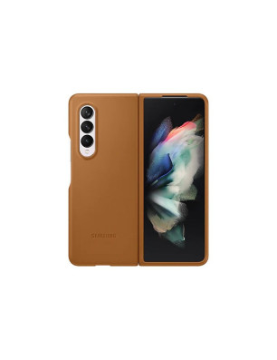 Coque en cuir Galaxy ZFold 3