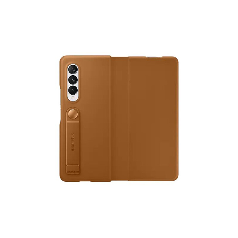 Coque en cuir Galaxy ZFold 3