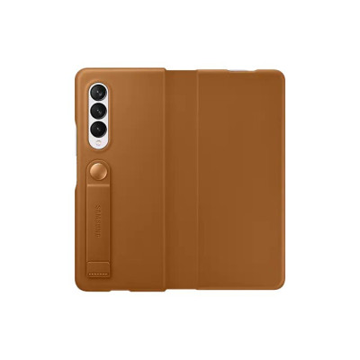 Coque en cuir Galaxy ZFold 3