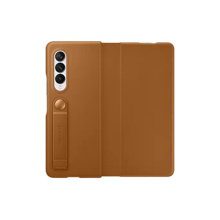 Coque en cuir Galaxy ZFold 3
