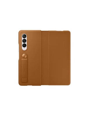 Coque en cuir Galaxy ZFold 3