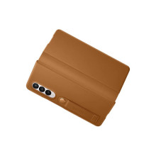 Coque en cuir Galaxy ZFold 3