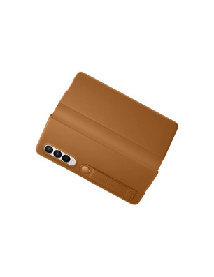 Coque en cuir Galaxy ZFold 3