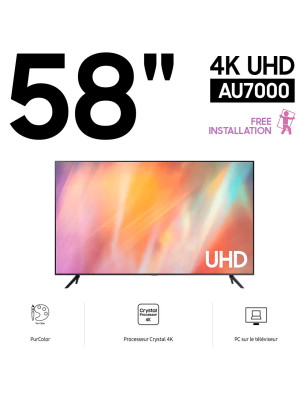 TV 58" Crystal UHD 4K 58AU7000 (2021)