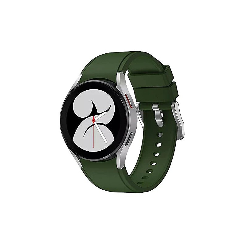 Bracelet Silicone Galaxy Watch 4 (22mm) Samsung Tunisie Couleur Vert