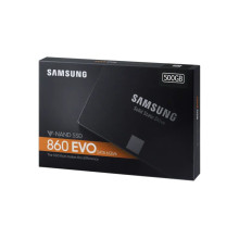 Disque dur SSD 860 EVO 500GO Samsung Tunis ,Lac Couleur Noir