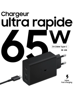 chargeur samsung 65w 