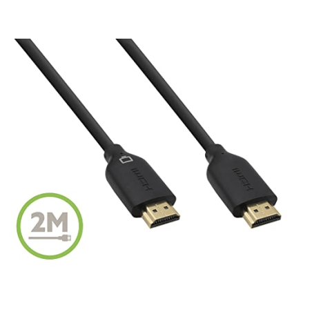 Câble HDMI haute vitesse Belkin avec Ethernet - 2 mètres (noir)