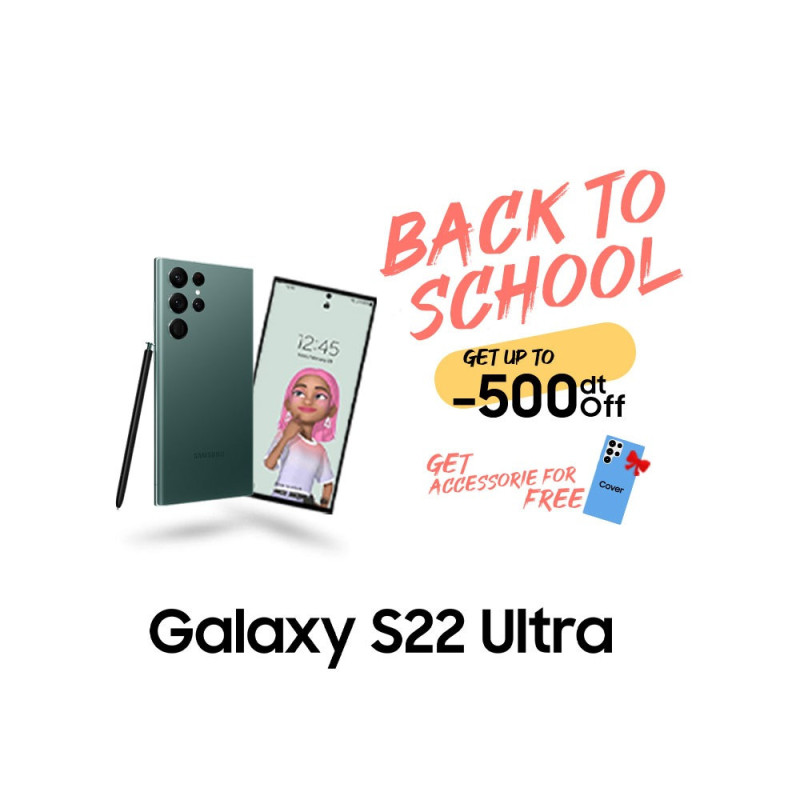 Galaxy S22 Ultra 5G en Tunisie et au Samsung ,lac Tunis Couleur