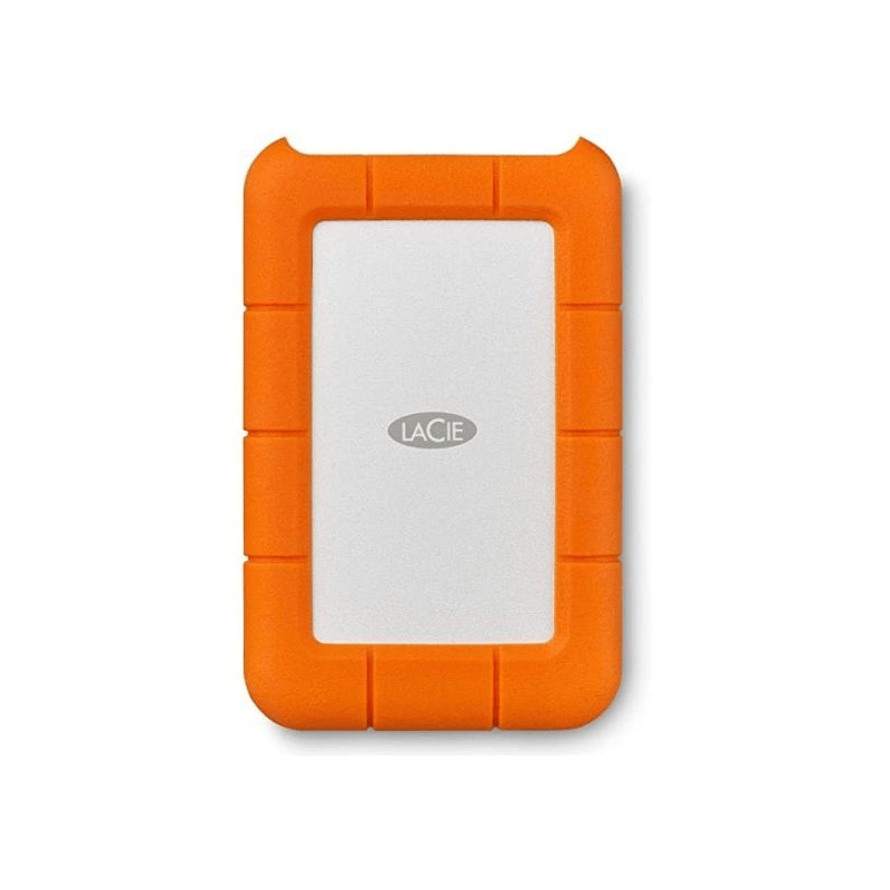 DISQUE DUR EXTERNE LACIE RUGGED MINI 2T USB 3.0 - ORANGE Couleur Orange