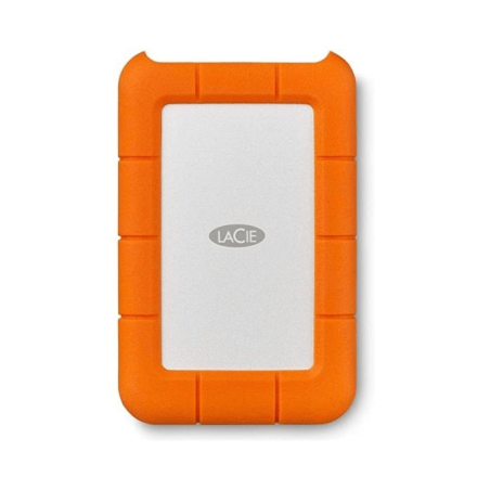 Disque dur externe LACIE RUGGED MINI 2T USB 3.0 - ORANGE