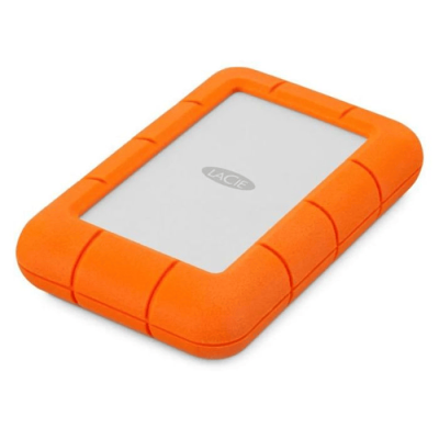 Disque dur externe LACIE RUGGED MINI 2T USB 3.0 - ORANGE