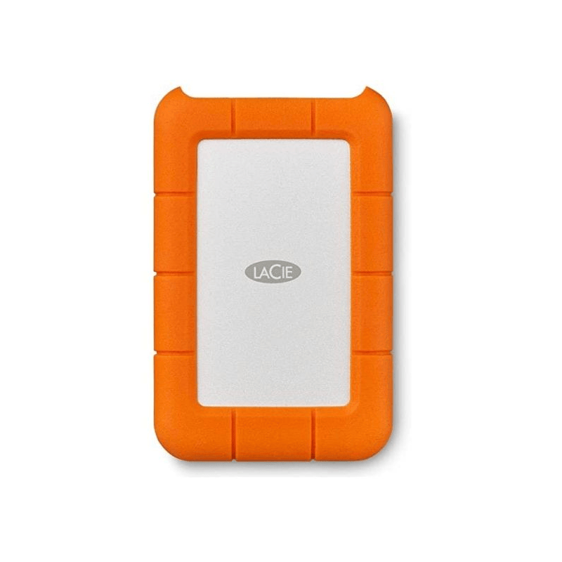 DISQUE DUR EXTERNE LACIE RUGGED MINI 1T USB 3.0 - ORANGE Couleur Orange