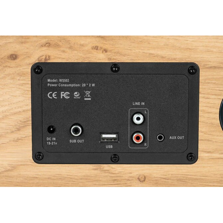 Enceinte résidentielle en bois COSY – WS502 THOMSON