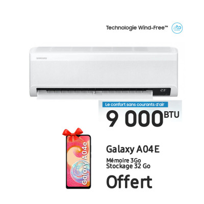 Climatiseur Mural avec Wind-Free™, 9000 BTU