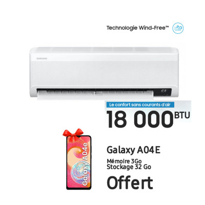Climatiseur Mural avec Wind-Free™ - 18 000 BTU