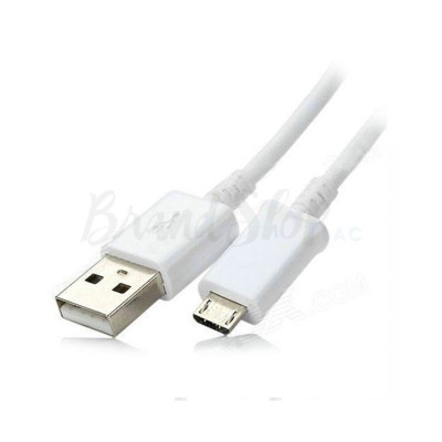 Mini USB câble de données 1.5m  BLANC